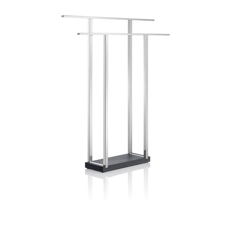 MENOTO Free Standing Towel Rack - Wide - Polished