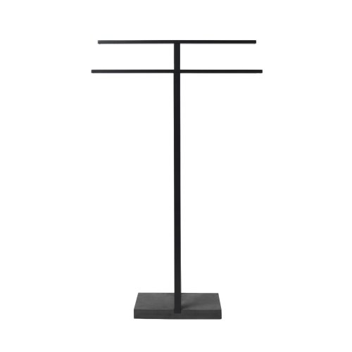 MENOTO Free Standing Towel Rack - Black