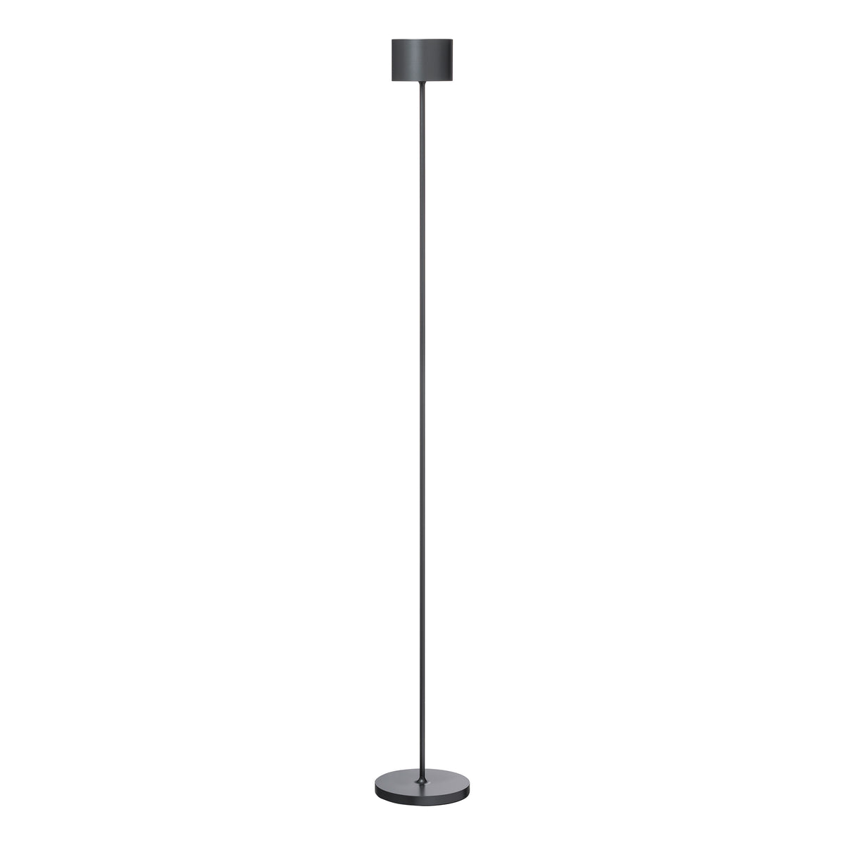 FAROL Mobile Rechargeable LED Floor Lamp - Metallic Finish