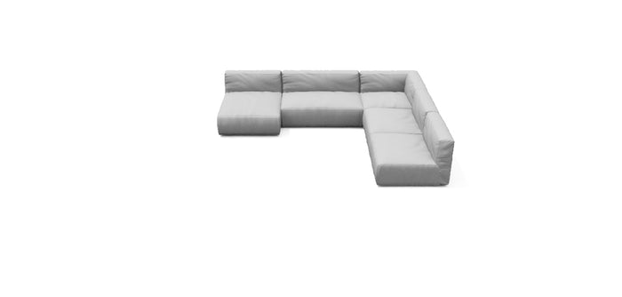 GROW Outdoor Patio Sectional Sofa Combination H