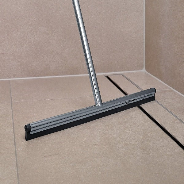 LAVEA Squeegee with Long Handle - Polished - Wall Mount