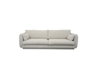Bloom 3-seater sofa w/plinth sofa by Cane-line, designed by Cane-line Design
