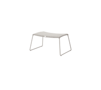 Breeze footstool sand white background image by Cane-line