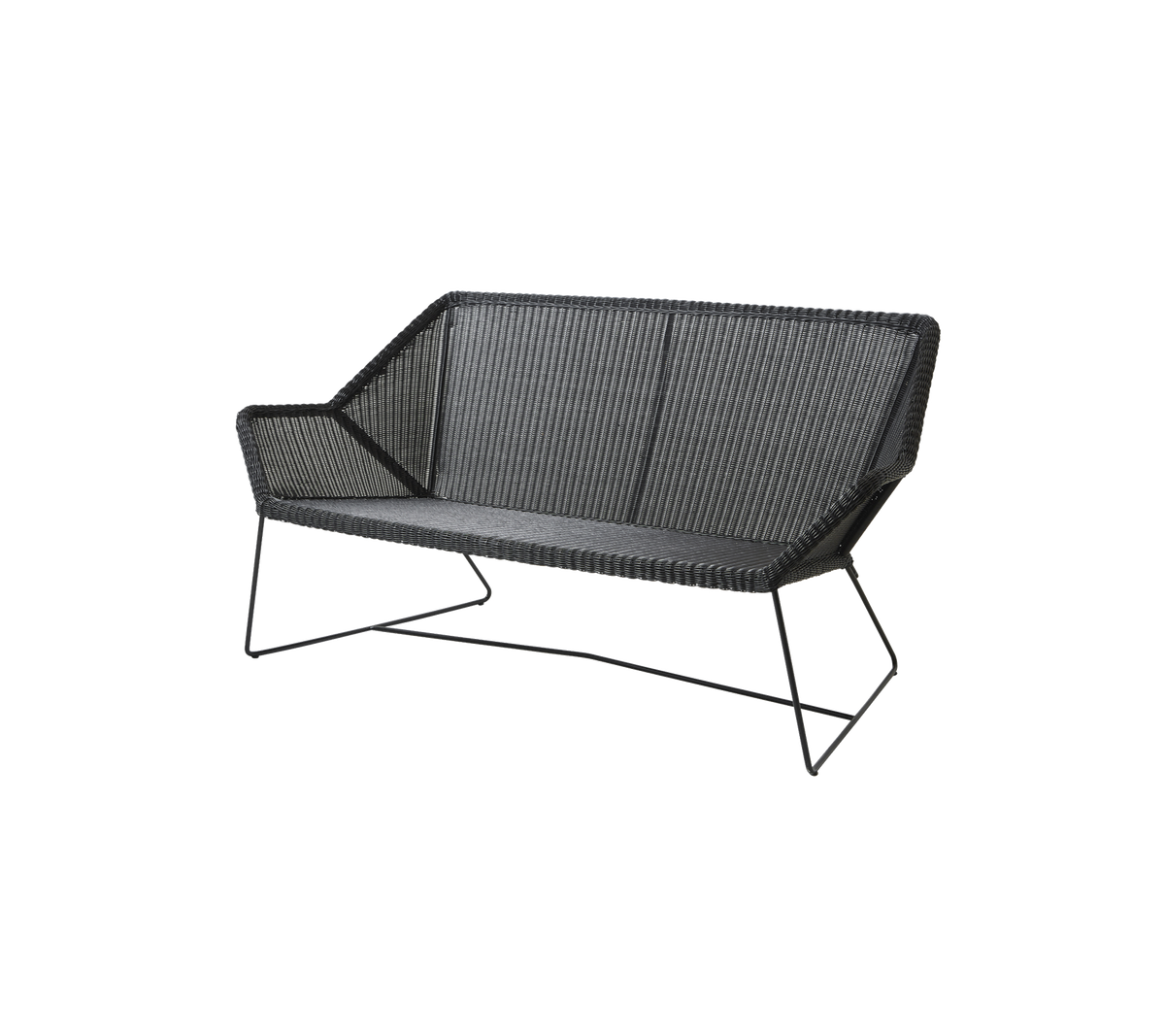 Breeze sofa black white background image by Cane-line