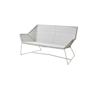 Breeze sofa white grey white background image by Cane-line