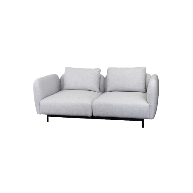 Aura 2-seater sofa by Cane-line, designed by Foersom & Hiort-Lorenzen MDD