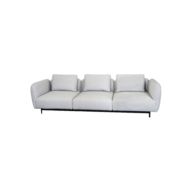 Aura 3-seater sofa by Cane-line, designed by Foersom & Hiort-Lorenzen MDD