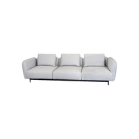 Aura 3-seater sofa by Cane-line, designed by Foersom & Hiort-Lorenzen MDD