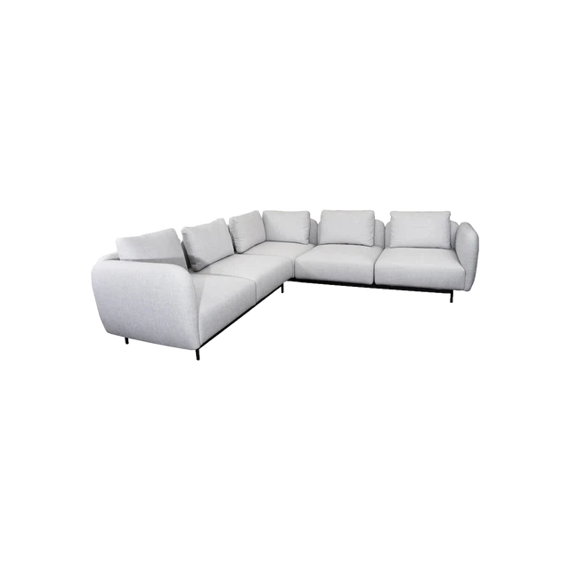 Aura corner sofa by Cane-line, designed by Foersom & Hiort-Lorenzen MDD