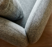 Aura lounge chair lifestyle image by Cane-line, designed by Foersom & Hiort-Lorenzen MDD