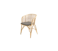 Blend armchair with light brown Zen cushion by Cane-line, designed by Foersom & Hiort-Lorenzen MDD