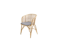 Blend armchair with light grey cushion by Cane-line, designed by Foersom & Hiort-Lorenzen MDD