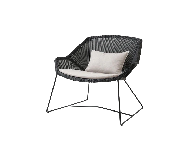 Breeze lounge chair outdoor lounge chair by Cane-line, designed by Strand+Hvass