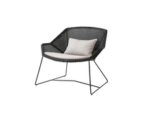 Breeze lounge chair outdoor lounge chair by Cane-line, designed by Strand+Hvass