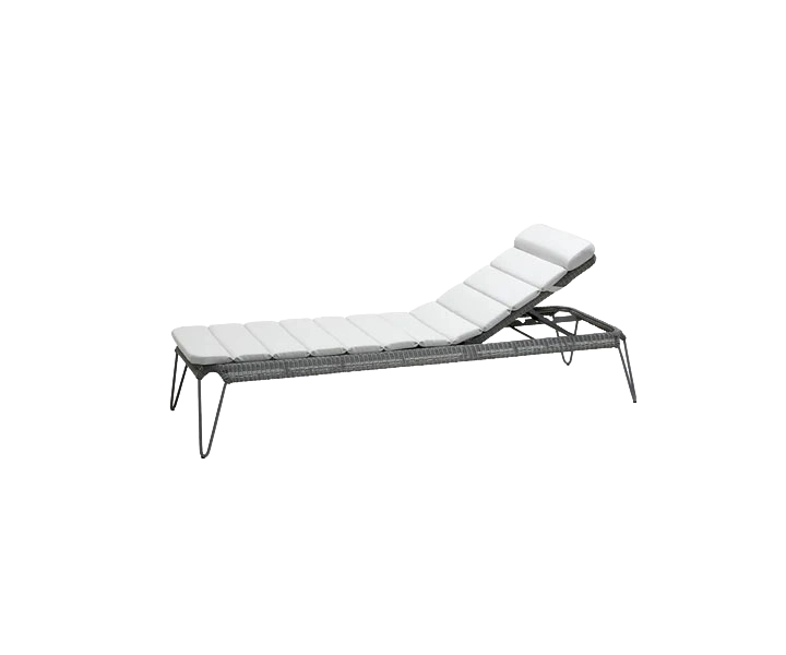 Breeze sunbed chaise lounge by Cane-line, designed by Strand+Hvass