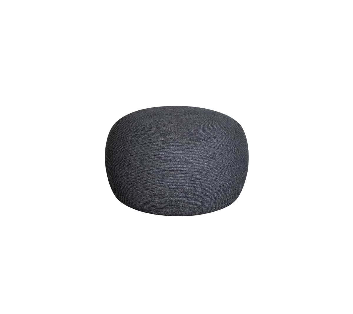 Circle footstool large Dark grey product image by Cane-line