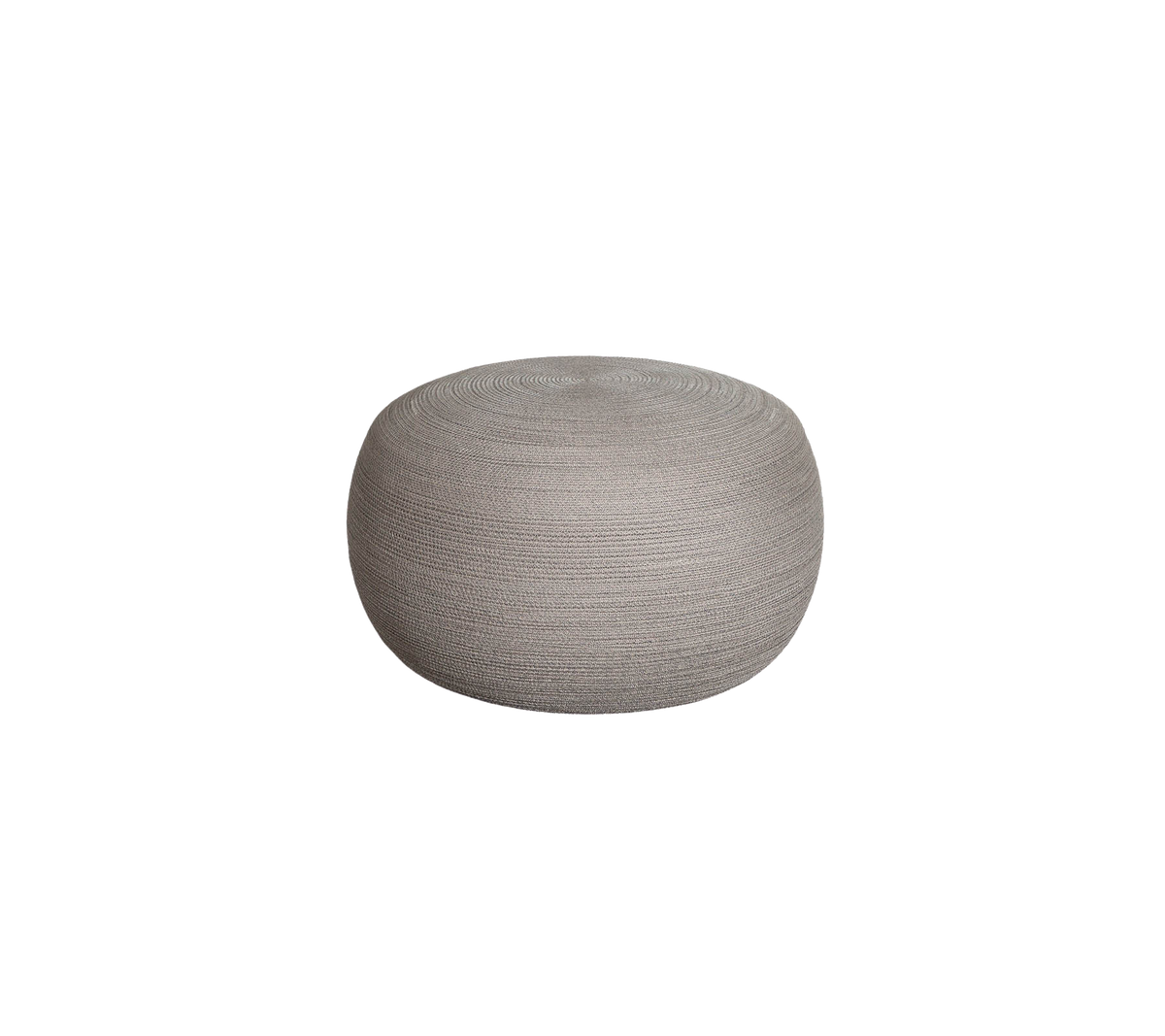 Circle footstool large Taupe product image by Cane-line