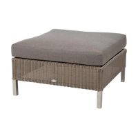 Connect footstool outdoor ottoman by Cane-line, designed by Cane-line Design