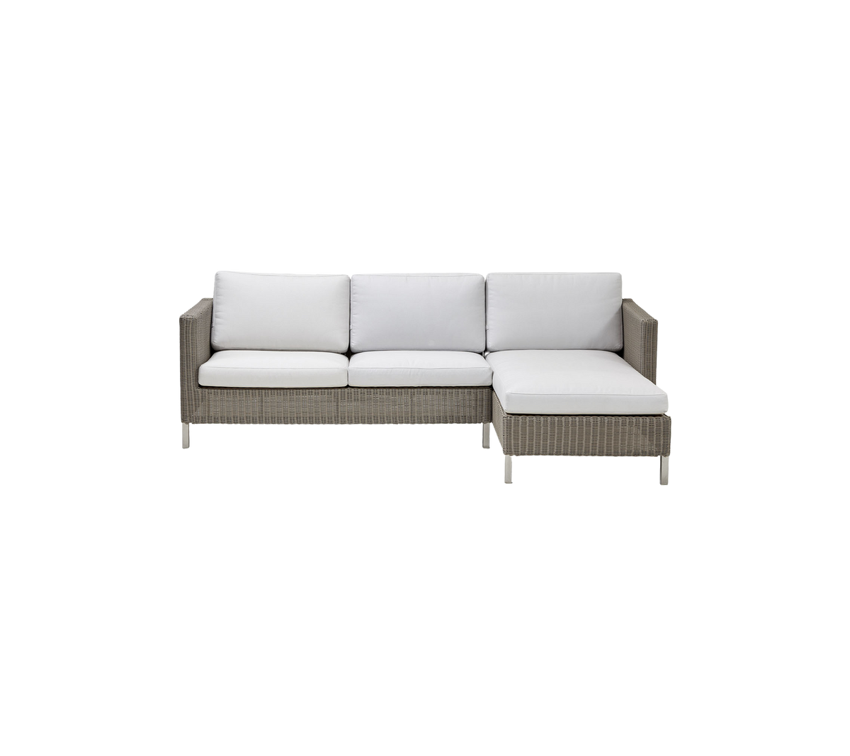 Connect modular lounge sofa with chaise longue product image by Cane-line
