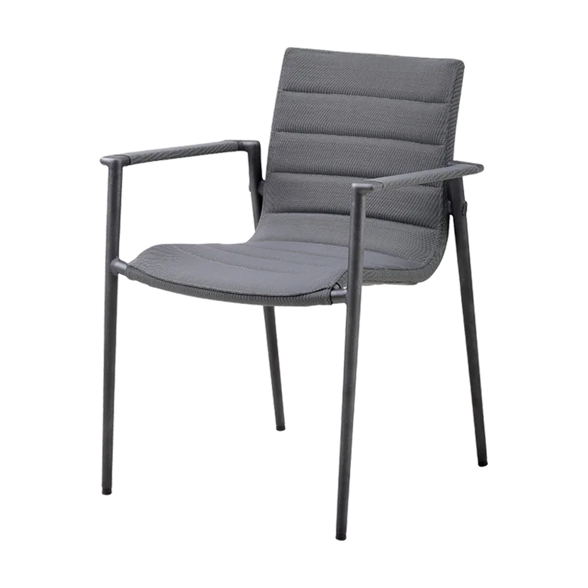 Core Armchair outdoor dining chair by Cane-line, designed by Foersom and Hiort-Lorenzen MDD