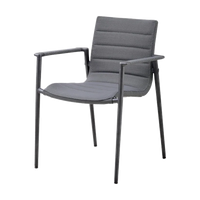 Core Armchair outdoor dining chair by Cane-line, designed by Foersom and Hiort-Lorenzen MDD