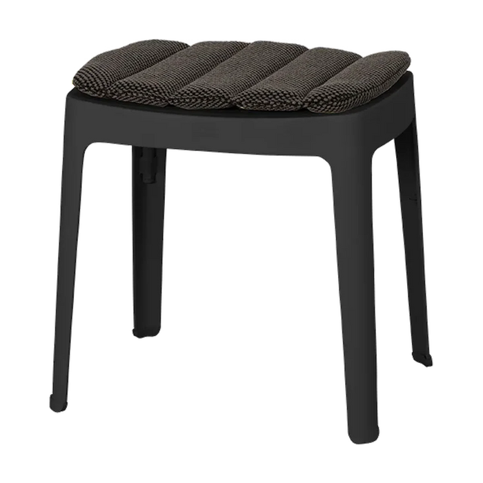 Cut stool Outdoor Furniture by Cane-line, designed by Welling/Ludvik