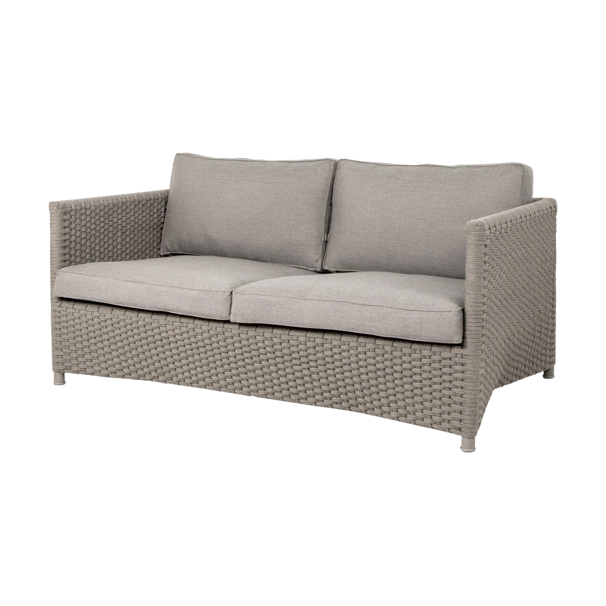 Diamond 2-seater sofa Outdoor Furniture by Cane-line, designed by Foersom & Hiort-Lorenzen MDD