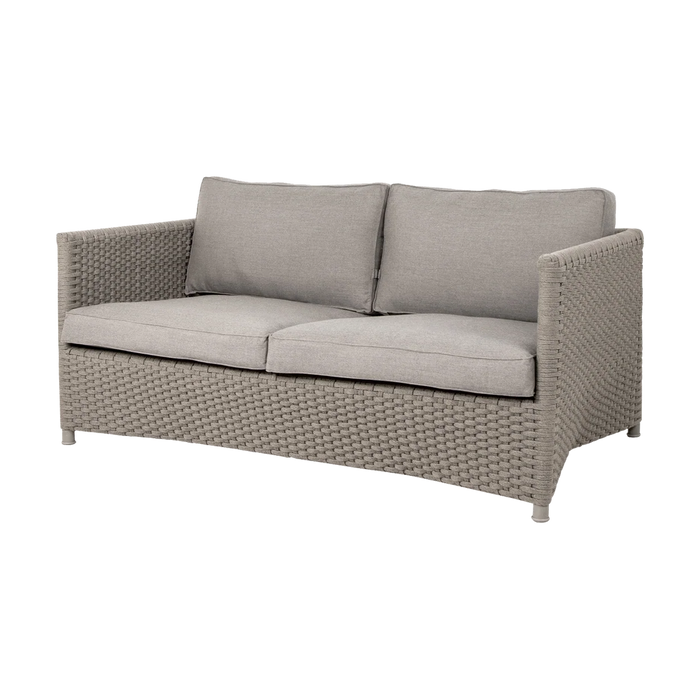 Diamond 2-seater sofa Outdoor Furniture by Cane-line, designed by Foersom & Hiort-Lorenzen MDD