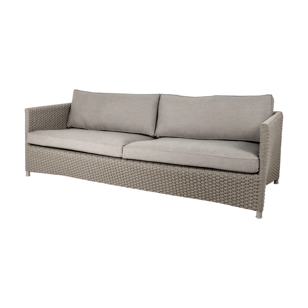 Diamond 3-seater sofa Outdoor Furniture by Cane-line, designed by Foersom & Hiort-Lorenzen MDD