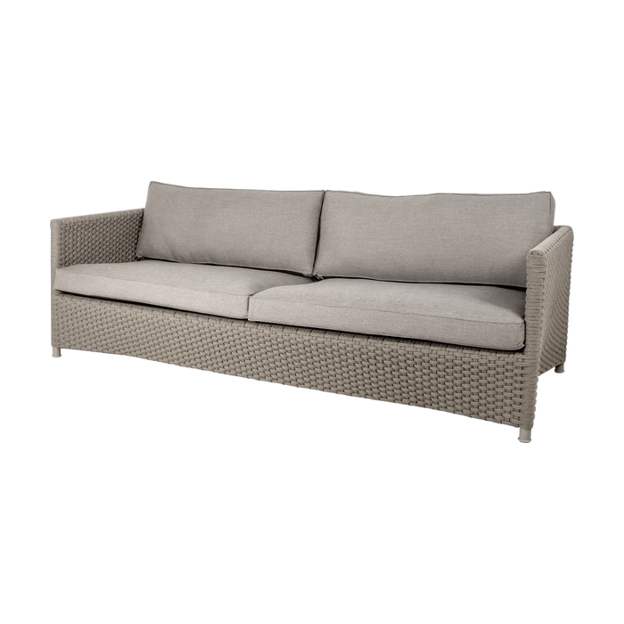 Diamond 3-seater sofa Outdoor Furniture by Cane-line, designed by Foersom & Hiort-Lorenzen MDD