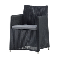 Diamond chair Outdoor Furniture by Cane-line, designed by Foersom & Hiort-Lorenzen MDD