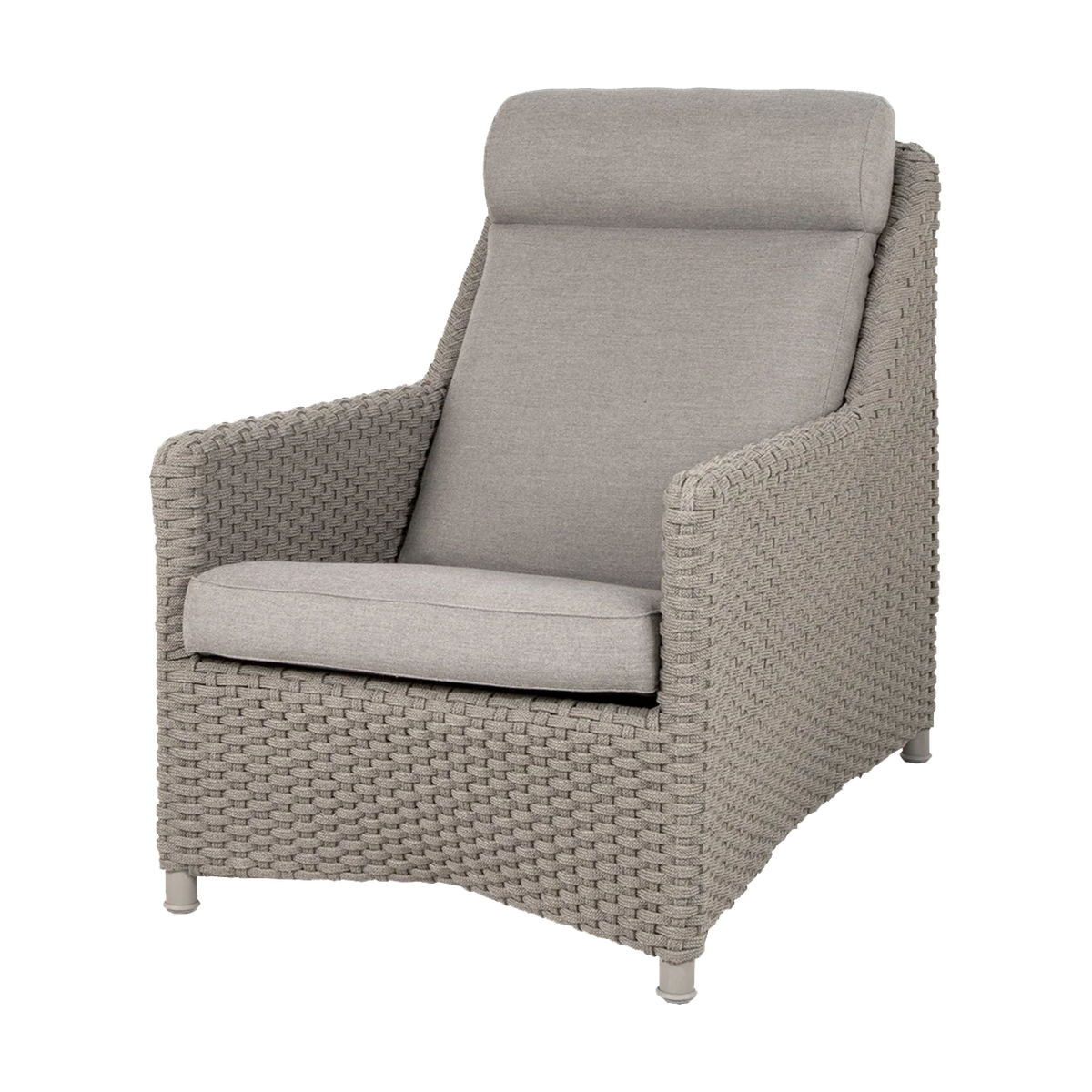 Diamond highback chair Outdoor Furniture by Cane-line, designed by Foersom & Hiort-Lorenzen MDD