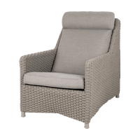 Diamond highback chair Outdoor Furniture by Cane-line, designed by Foersom & Hiort-Lorenzen MDD