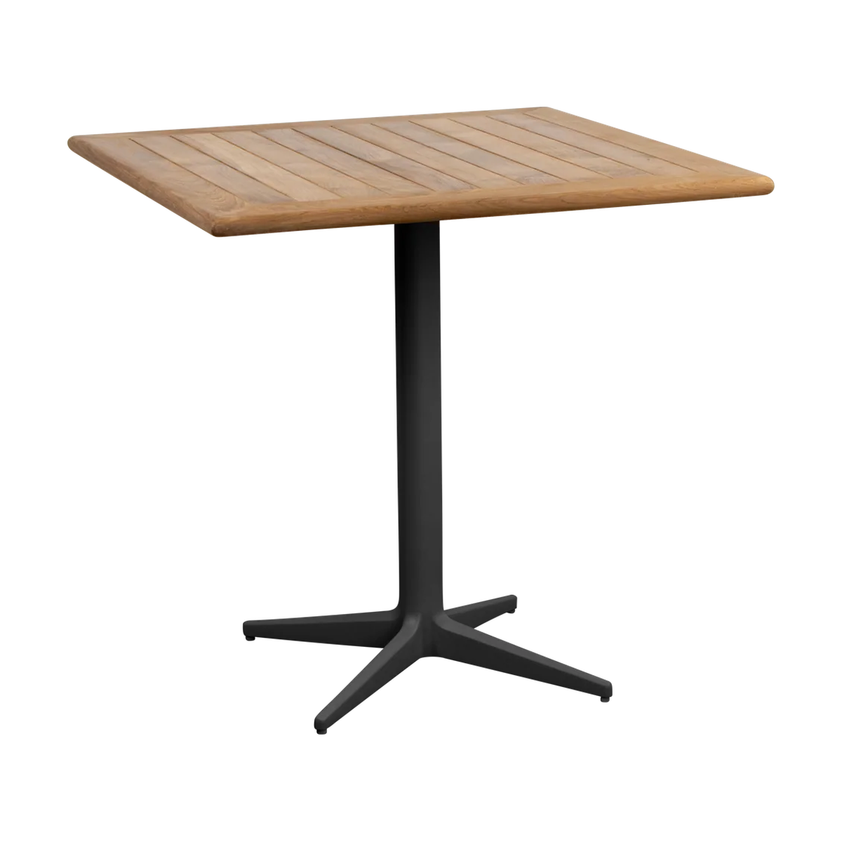 Drop café table 72x72 cm outdoor dining table by Cane-line, designed by Cane-line Design