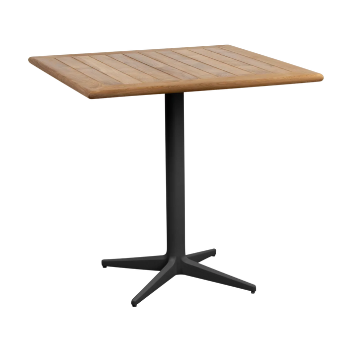 Drop café table 72x72 cm outdoor dining table by Cane-line, designed by Cane-line Design