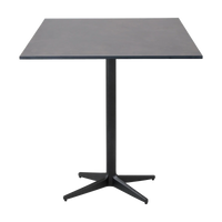 Drop café table 75x75 cm outdoor dining table by Cane-line, designed by Cane-line Design