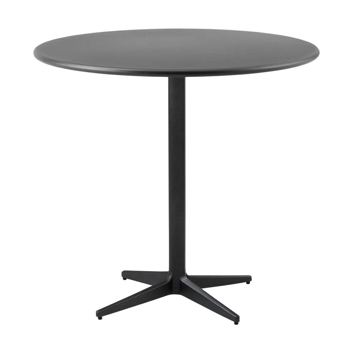 Drop café table dia 45 cm outdoor dining table by Cane-line, designed by Cane-line Design