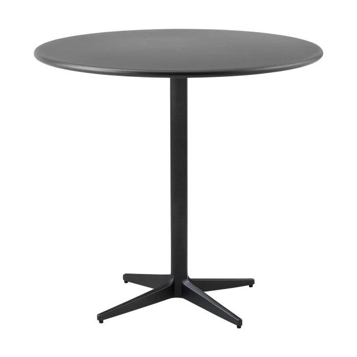 Drop café table dia 45 cm outdoor dining table by Cane-line, designed by Cane-line Design