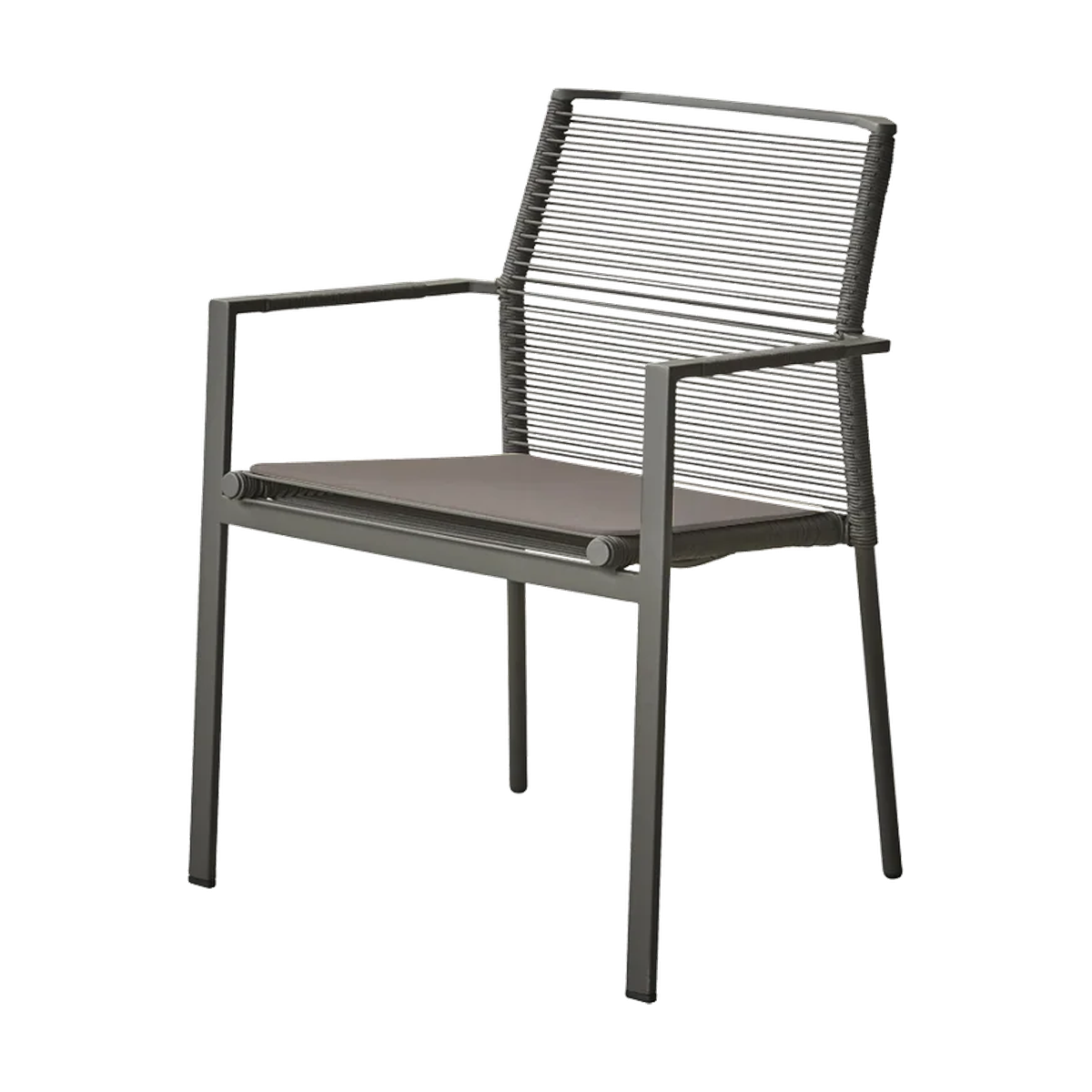 Edge armchair outdoor dining chair by Cane-line, designed by Strand+Hvass