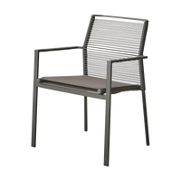 Edge armchair outdoor dining chair by Cane-line, designed by Strand+Hvass