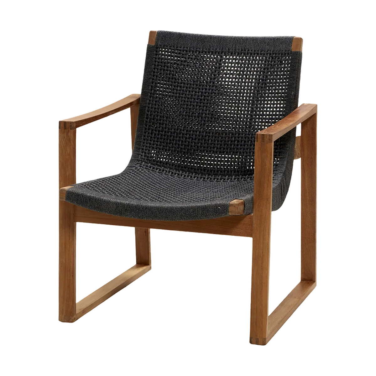 Endless lounge chair outdoor lounge chair by Cane-line, designed by Foersom and Hiort-Lorenzen MDD
