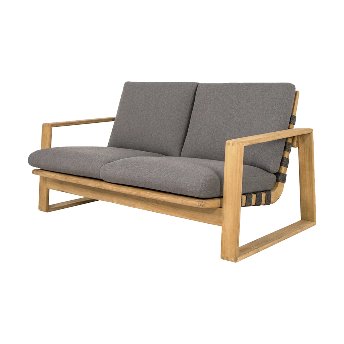 Endless Soft 2 seater sofa outdoor sofa by Cane-line, designed by Foersom and Hiort-Lorenzen MDD