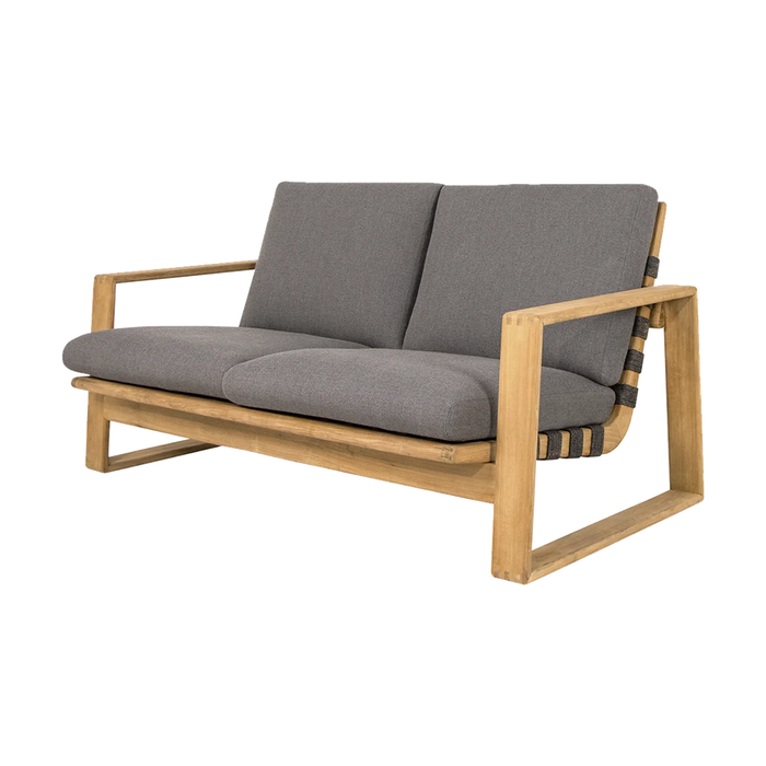 Endless Soft 2 seater sofa outdoor sofa by Cane-line, designed by Foersom and Hiort-Lorenzen MDD