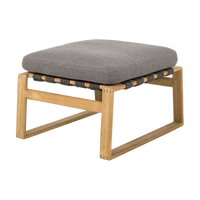 Endless Soft footstool outdoor ottoman by Cane-line, designed by Foersom and Hiort-Lorenzen MDD