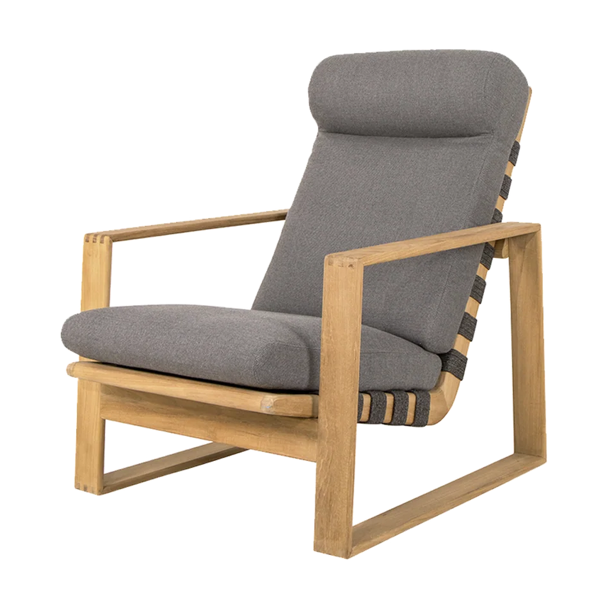 Endless Soft highback chair outdoor lounge chair by Cane-line, designed by Foersom and Hiort-Lorenzen MDD