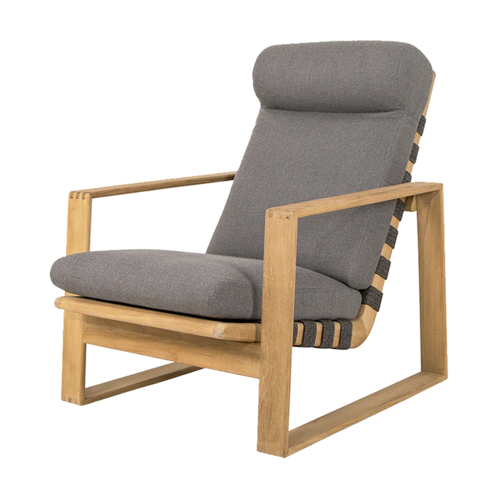 Endless Soft highback chair outdoor lounge chair by Cane-line, designed by Foersom and Hiort-Lorenzen MDD