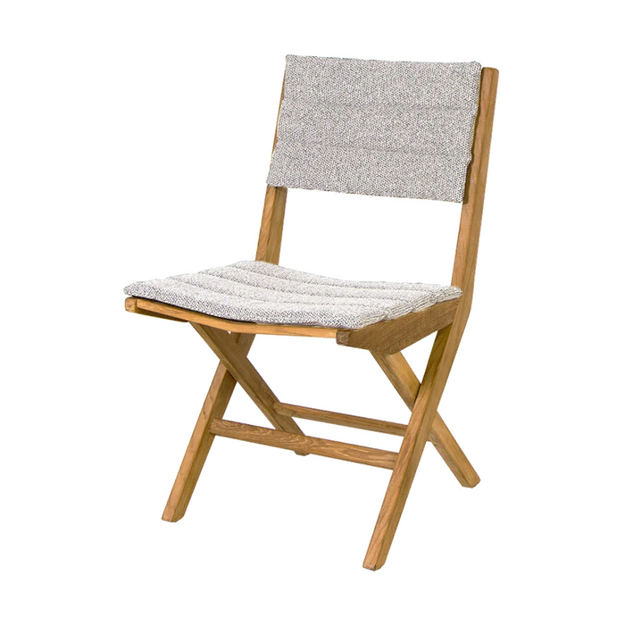 Flip folding chair outdoor dining chair by Cane-line, designed by Strand+Hvass