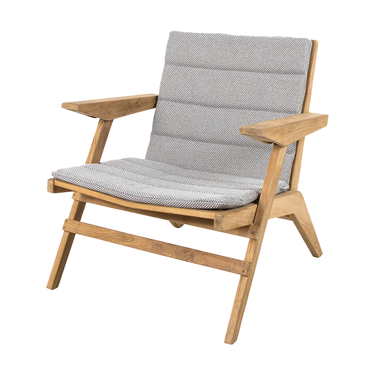 Flip lounge chair outdoor lounge chair by Cane-line, designed by Strand and Hvass