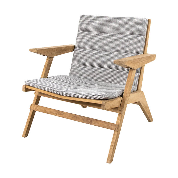 Flip lounge chair outdoor lounge chair by Cane-line, designed by Strand and Hvass