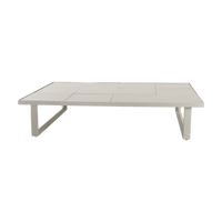 Glaze coffee table rectangular outdoor coffee table by Cane-line, designed by Cane-line Design